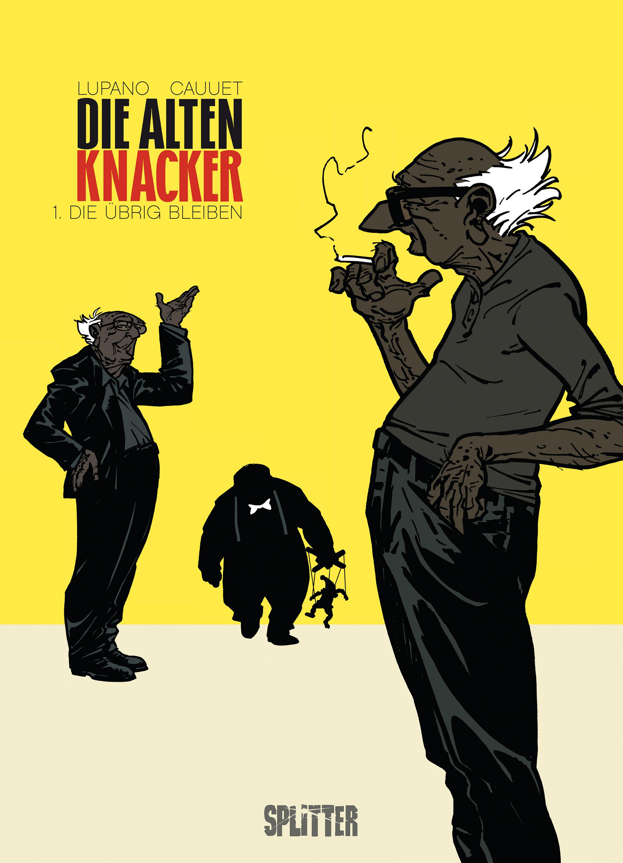 Vorderes Coverbild Die Alten Knacker 01. Die übrig bleiben