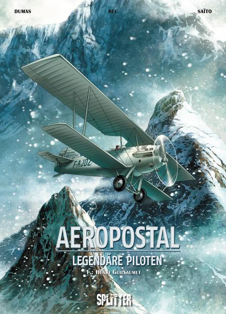 Vorderes Coverbild Aeropostal - Legendäre Piloten 01. Henri Guillaumet