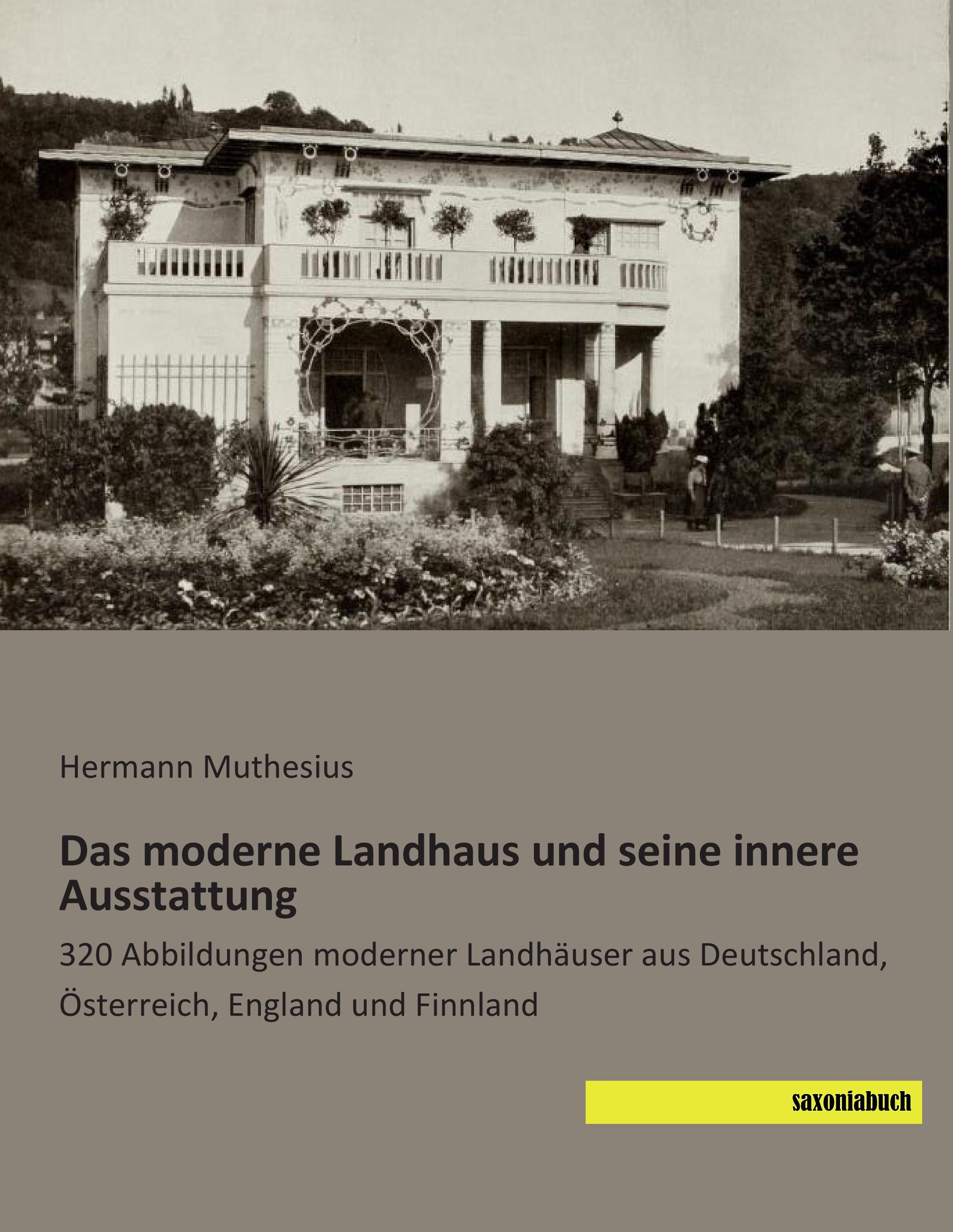 Vorderes Coverbild Das moderne Landhaus und seine innere Ausstattung