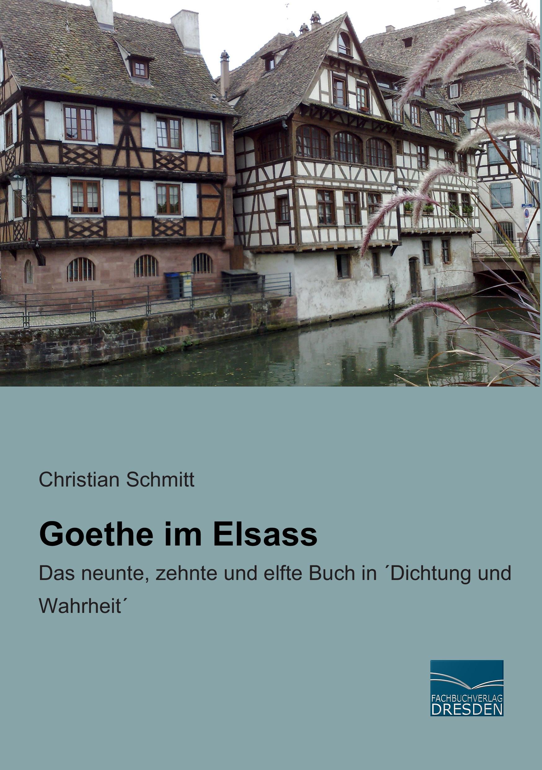 Vorderes Coverbild Goethe im Elsass