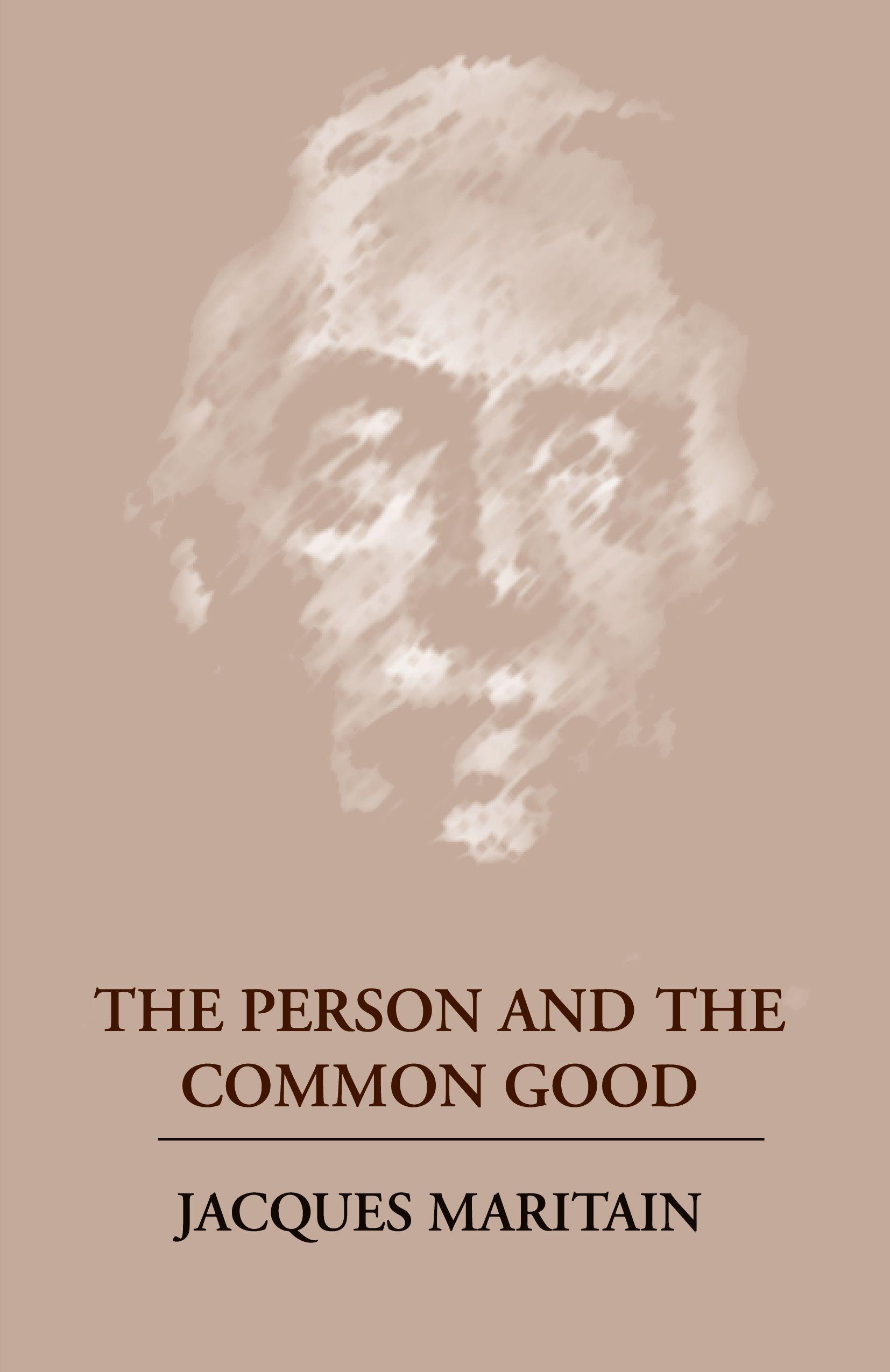 Vorderes Coverbild The Person and the Common Good