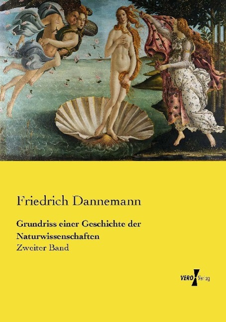 Vorderes Coverbild Grundriss einer Geschichte der Naturwissenschaften