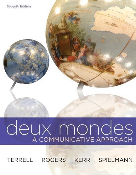 Vorderes Coverbild Deux Mondes Looseleaf+connect French Plus (Includes Workbook/Lab Manual)