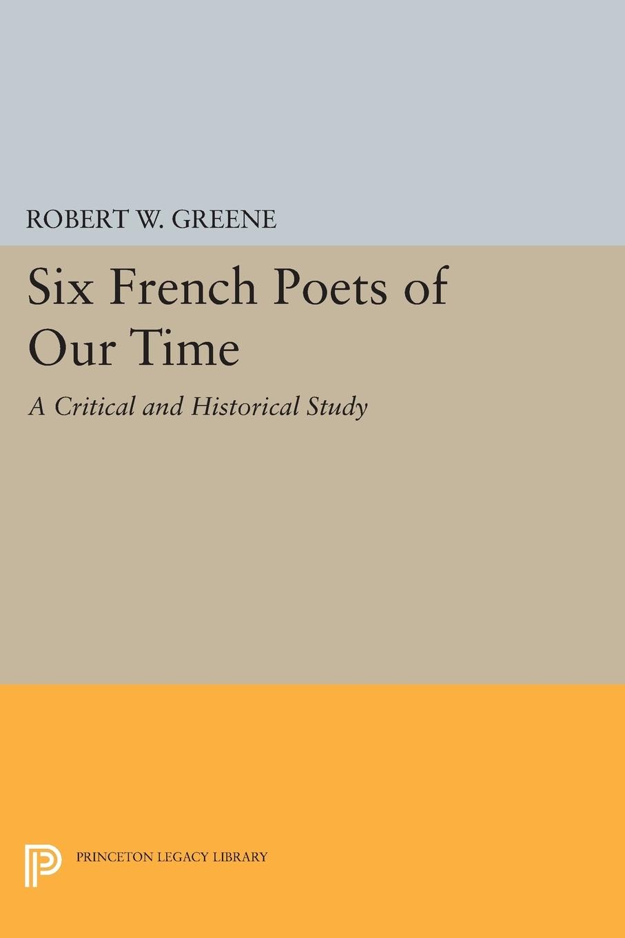 Vorderes Coverbild Six French Poets of Our Time