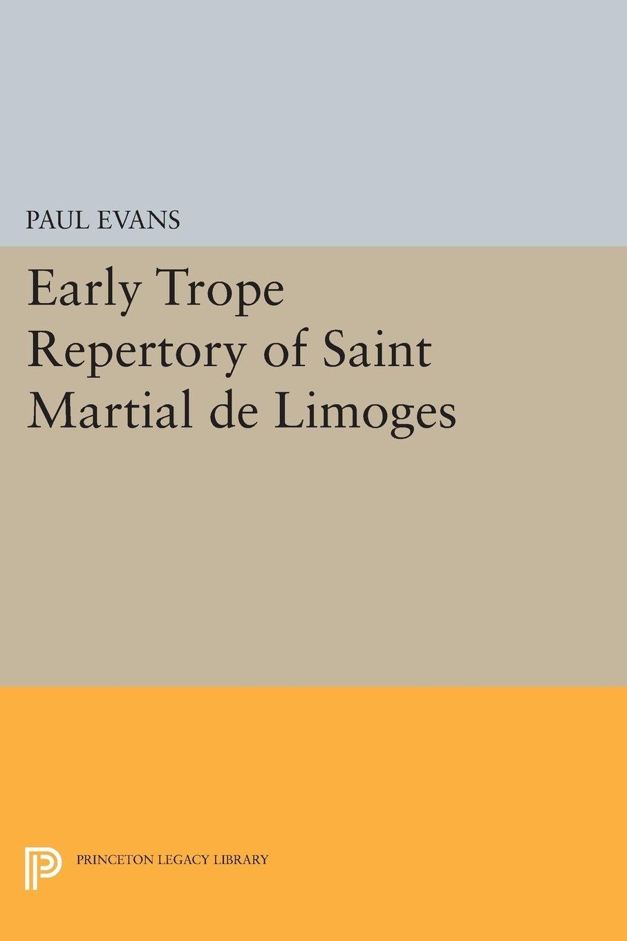 Vorderes Coverbild Early Trope Repertory of Saint Martial de Limoges