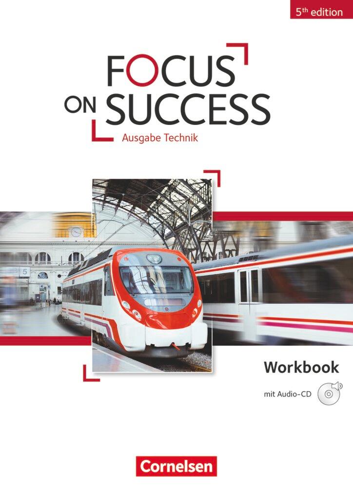 Vorderes Coverbild Focus on Success B1-B2 Workbook Technik mit Audio-CD