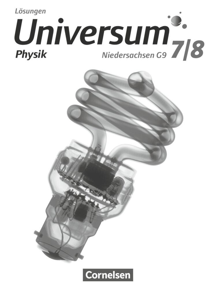 Vorderes Coverbild Universum Physik 7./8. Schuljahr. Lösungen zum Schülerbuch Sekundarstufe I. Niedersachsen G9