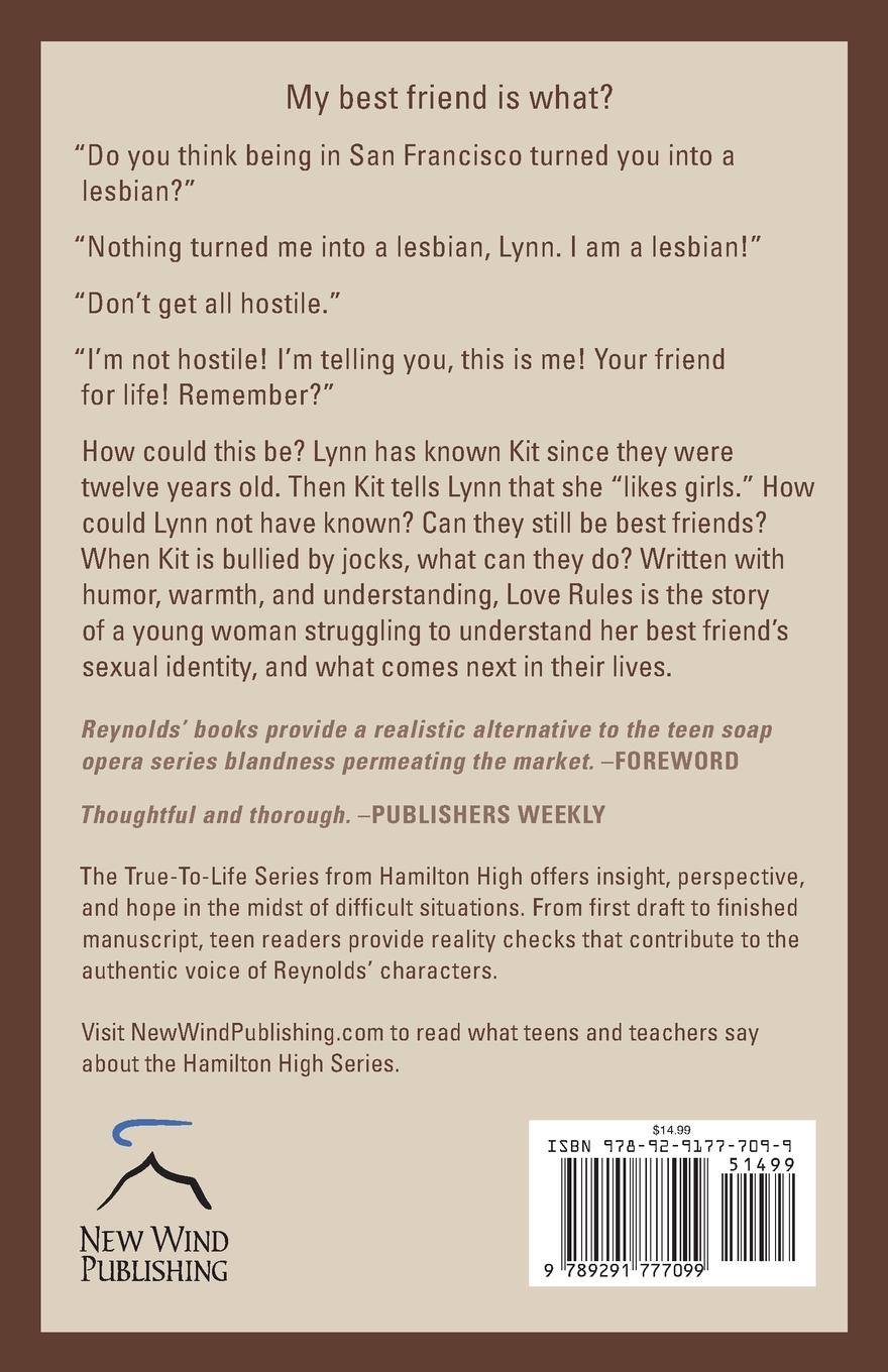 Rückseitencover Love Rules