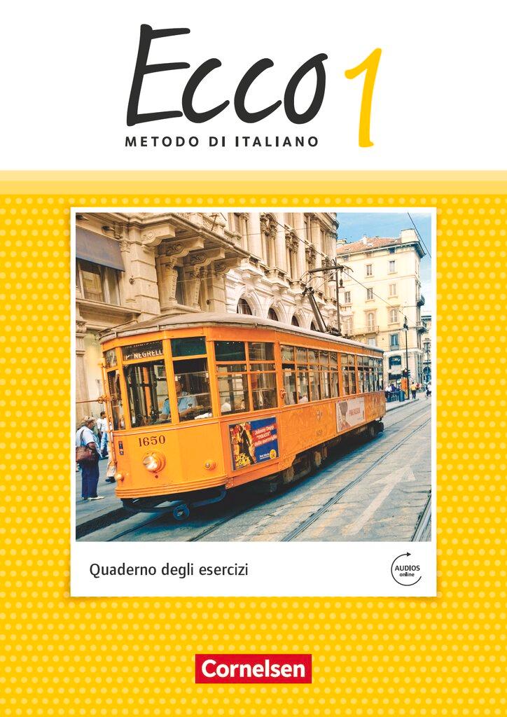Vorderes Coverbild Ecco 01 Arbeitsheft mit  Audio-Materialien