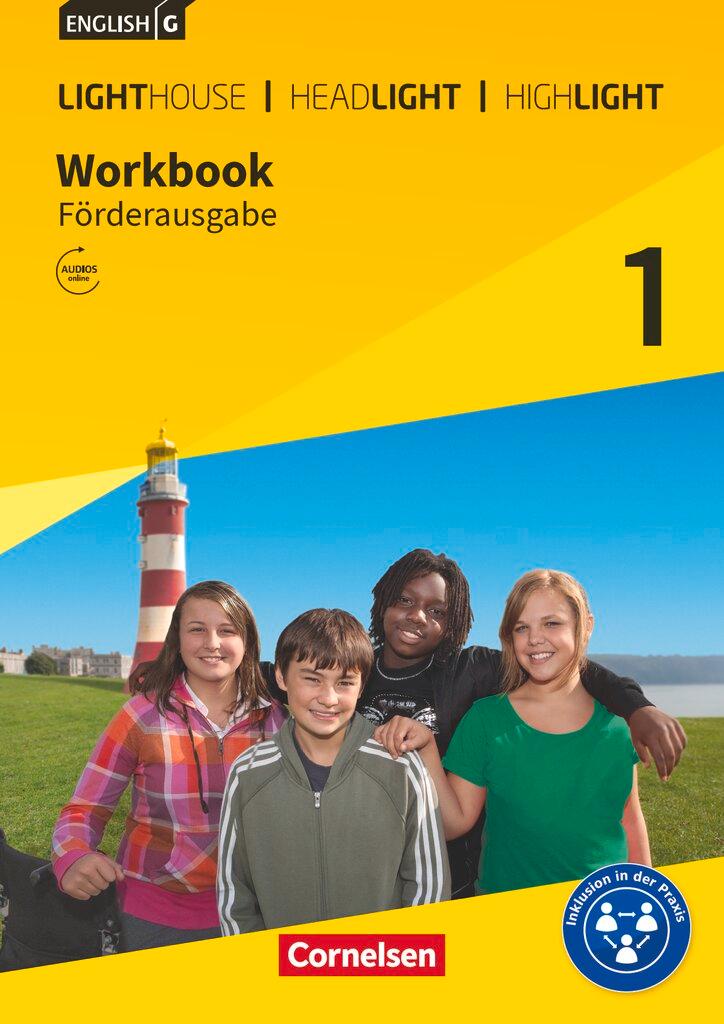 Vorderes Coverbild English G Lighthouse / English G Headlight / English G Highlight 01: 5. Schuljahr. Workbook Förderausgabe