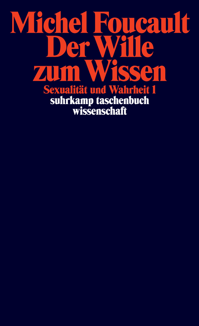 Vorderes Coverbild Sexualität und Wahrheit 1. Der Wille zum Wissen
