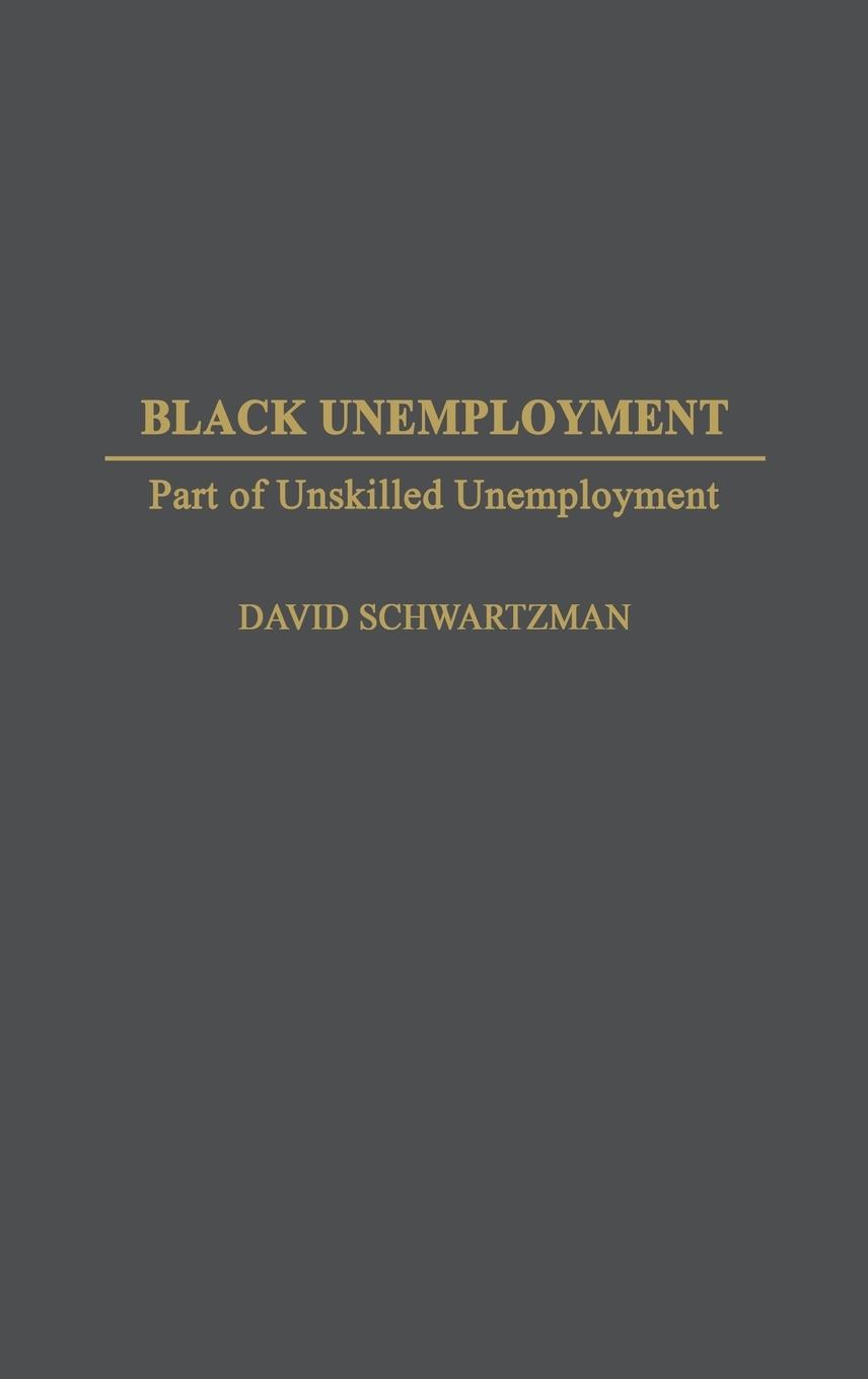 Vorderes Coverbild Black Unemployment