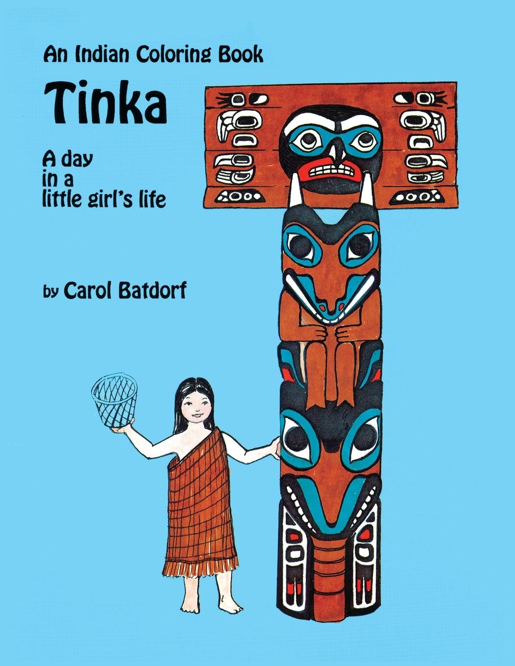 Vorderes Coverbild An Indian Coloring Book- Tinka