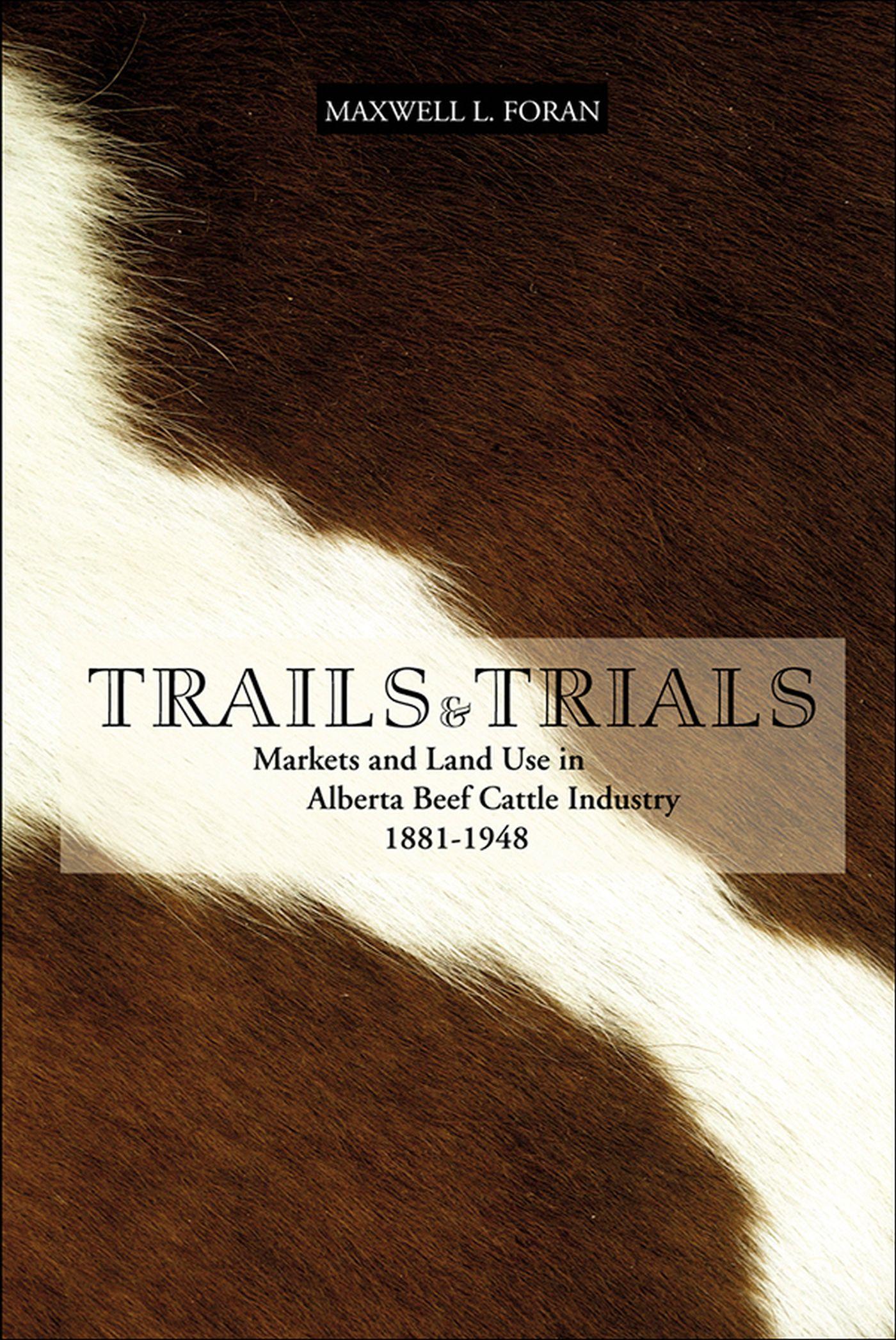 Vorderes Coverbild Trails and Trials