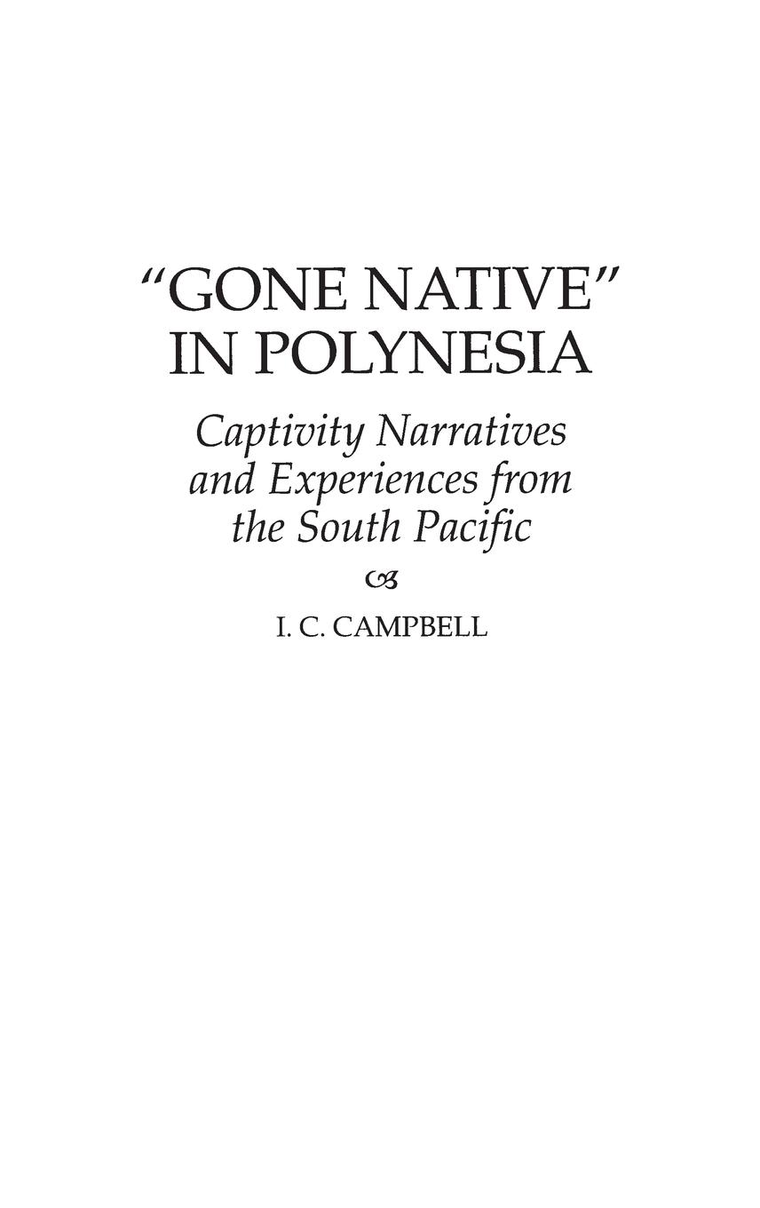 Vorderes Coverbild Gone Native in Polynesia