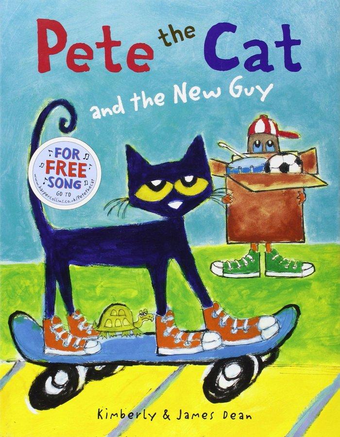 Vorderes Coverbild Pete the Cat and the New Guy