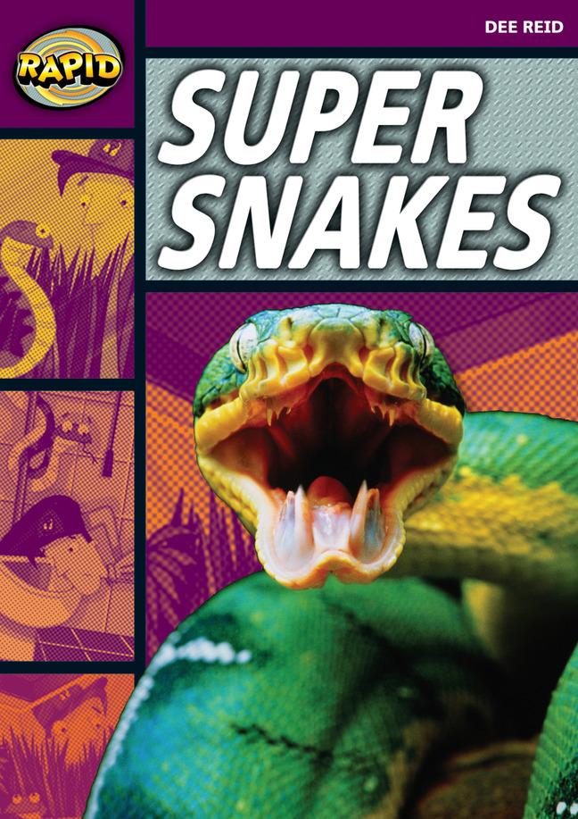 Vorderes Coverbild Rapid Reading: Super Snakes (Stage 1, Level 1a)