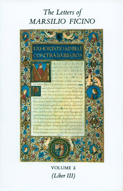 Vorderes Coverbild The Letters of Marsilio Ficino: Volume 2
