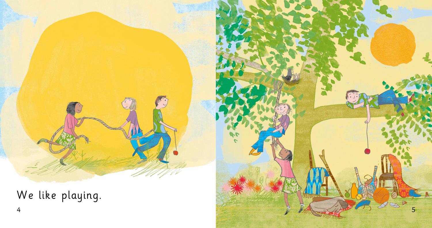 Beispielinhalt (Bild) Playing