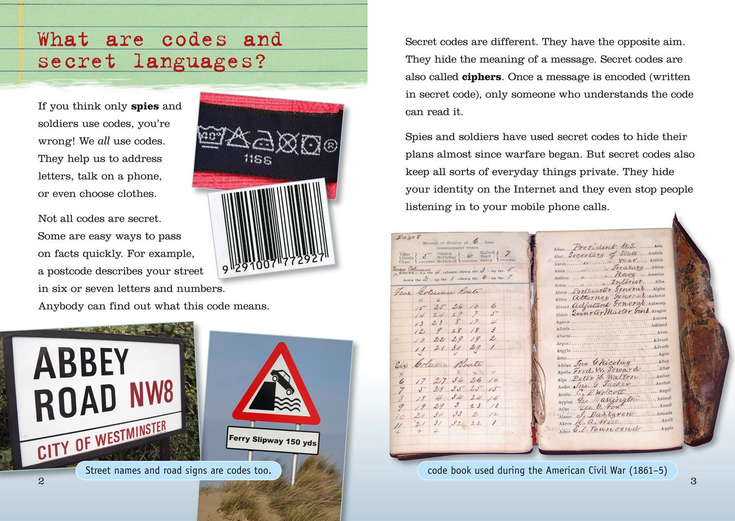 Beispielinhalt (Bild) Code Making, Code Breaking