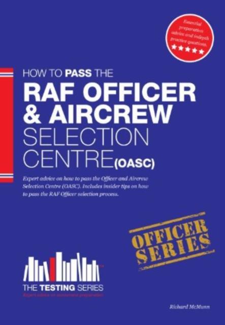 Vorderes Coverbild Royal Air Force Officer Aircrew and Selection Centre Workbook (OASC)
