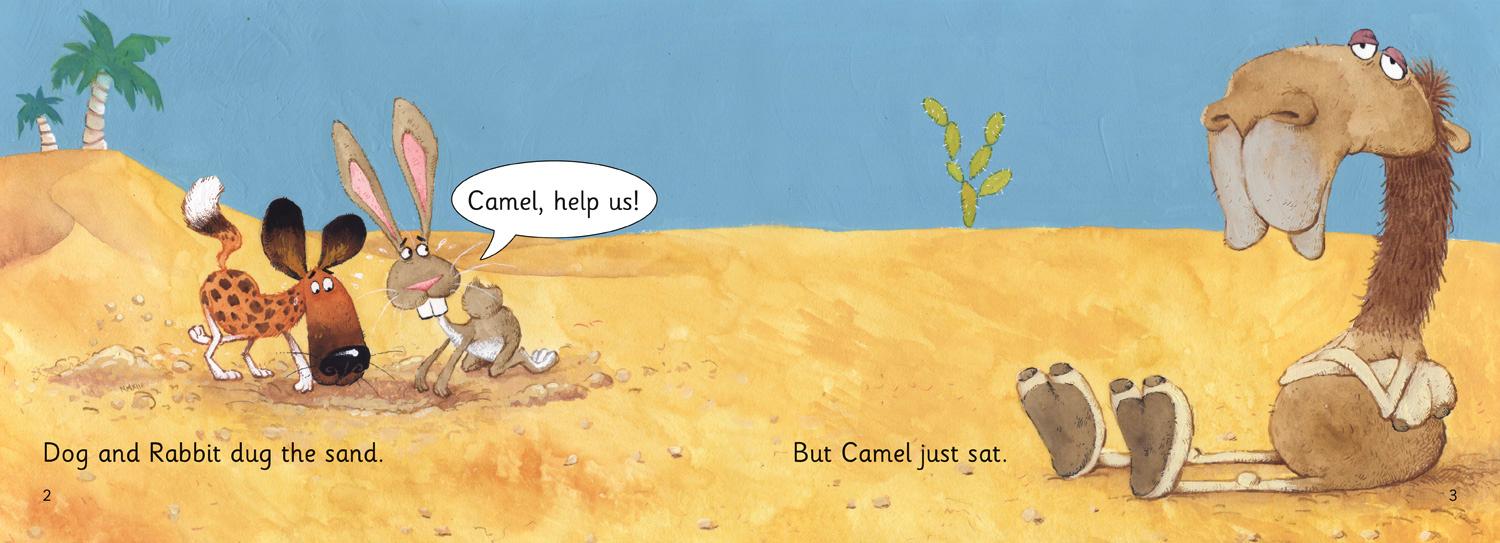 Beispielinhalt (Bild) How the Camel Got His Hump