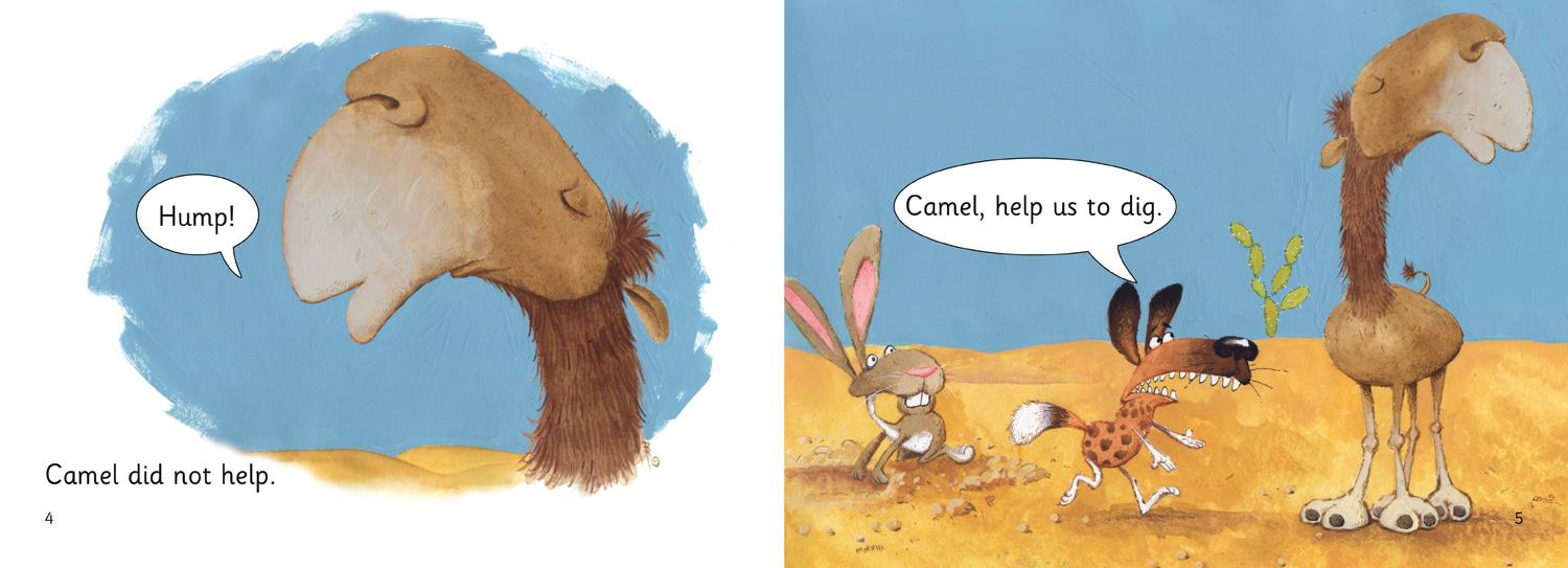 Beispielinhalt (Bild) How the Camel Got His Hump