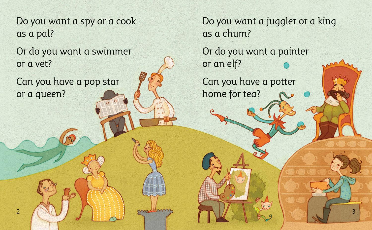 Beispielinhalt (Bild) Do You Want?