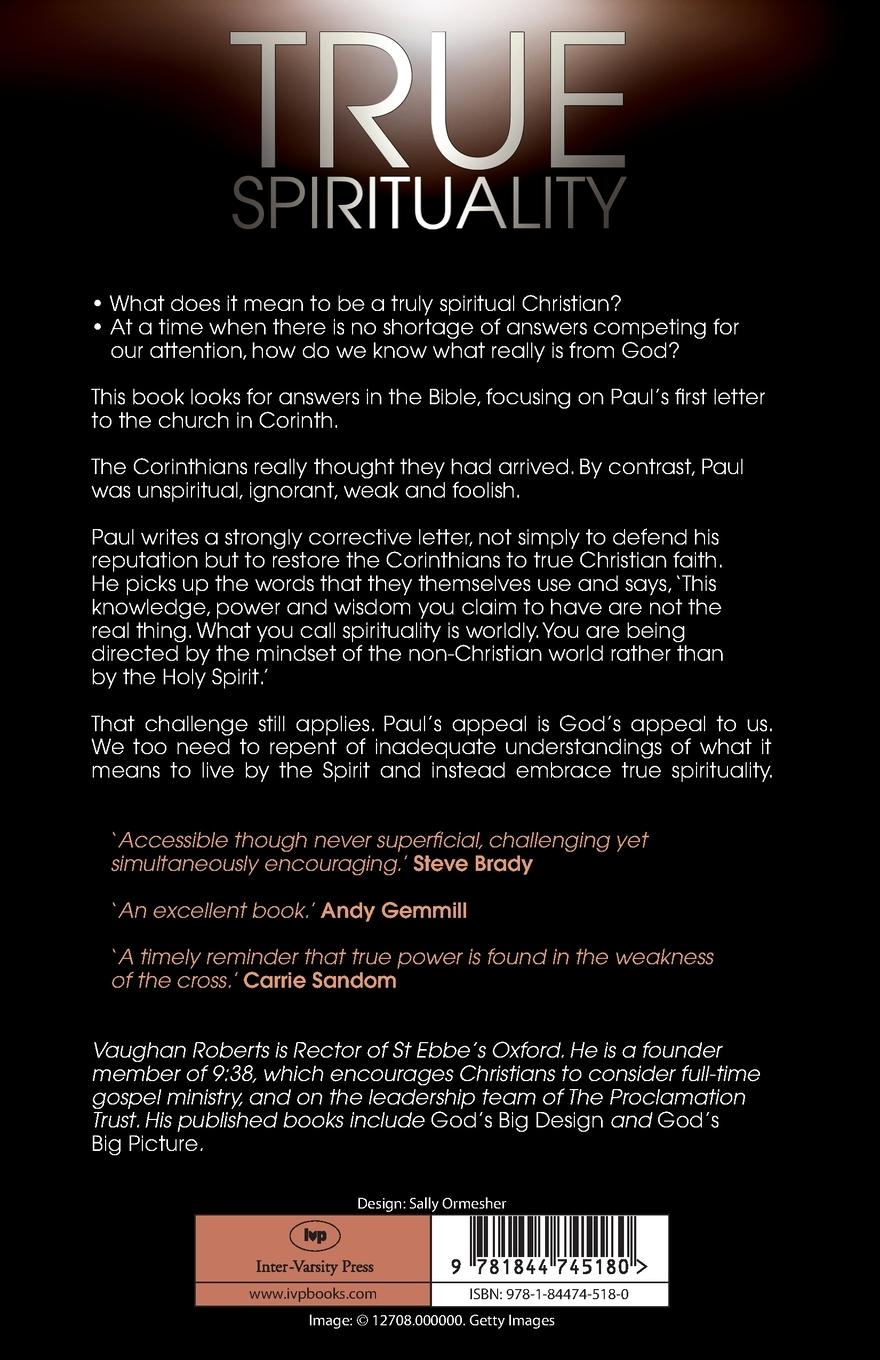 Rückseitencover True Spirituality