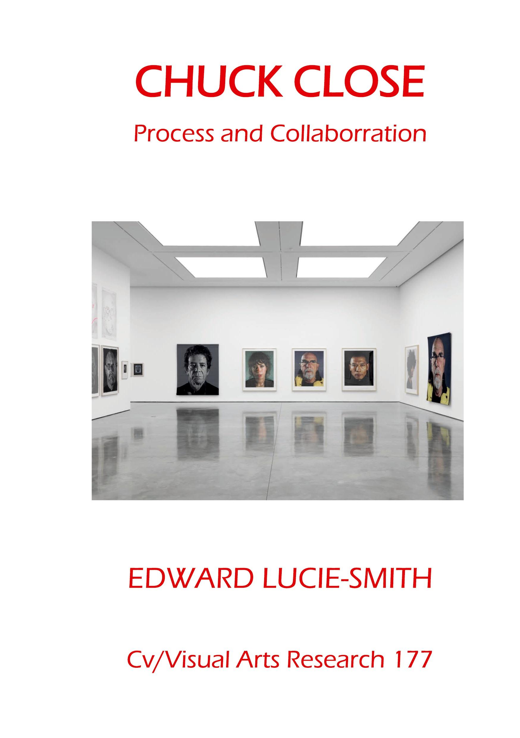 Vorderes Coverbild Chuck Close