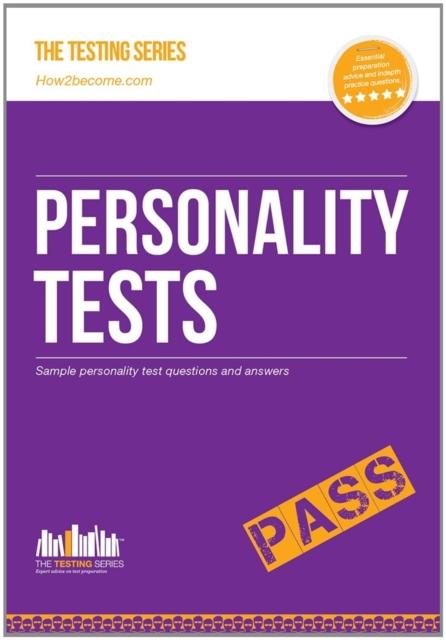 Vorderes Coverbild Personality Tests: 100s of Questions, Analysis and Explanations to Find Your Personality Traits and Suitable Job Roles
