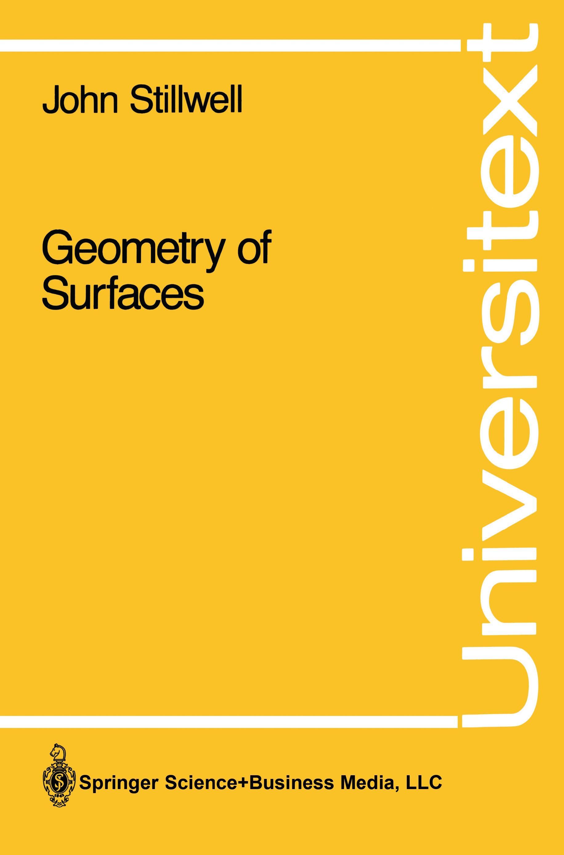 Vorderes Coverbild Geometry of Surfaces