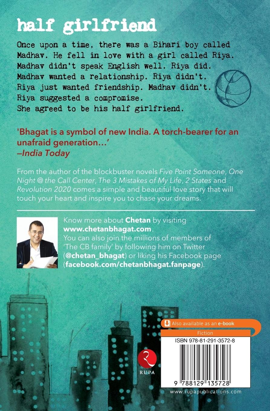 Rückseitencover Half Girlfriend