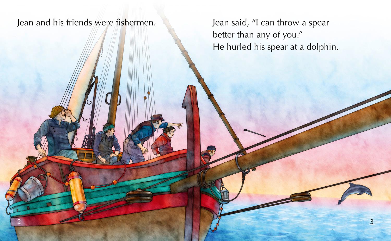 Beispielinhalt (Bild) The Dolphin King