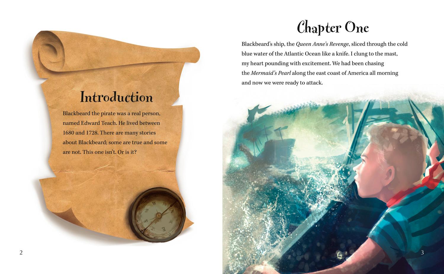 Beispielinhalt (Bild) Blackbeard and the Monster of the Deep