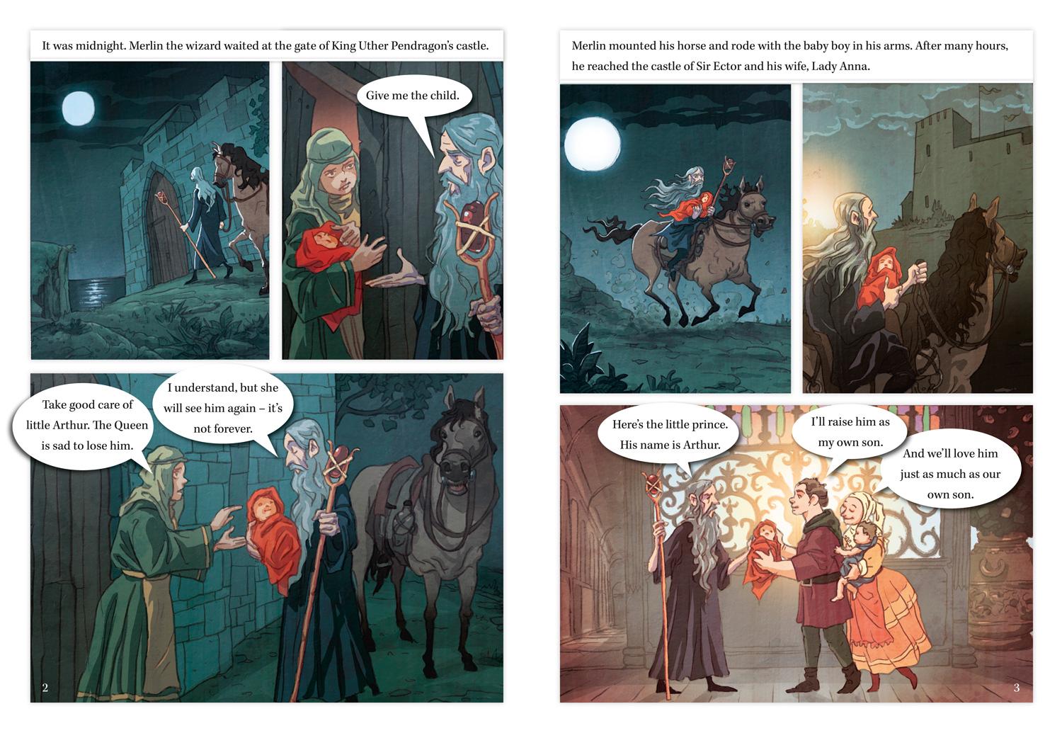 Beispielinhalt (Bild) The Sword in the Stone