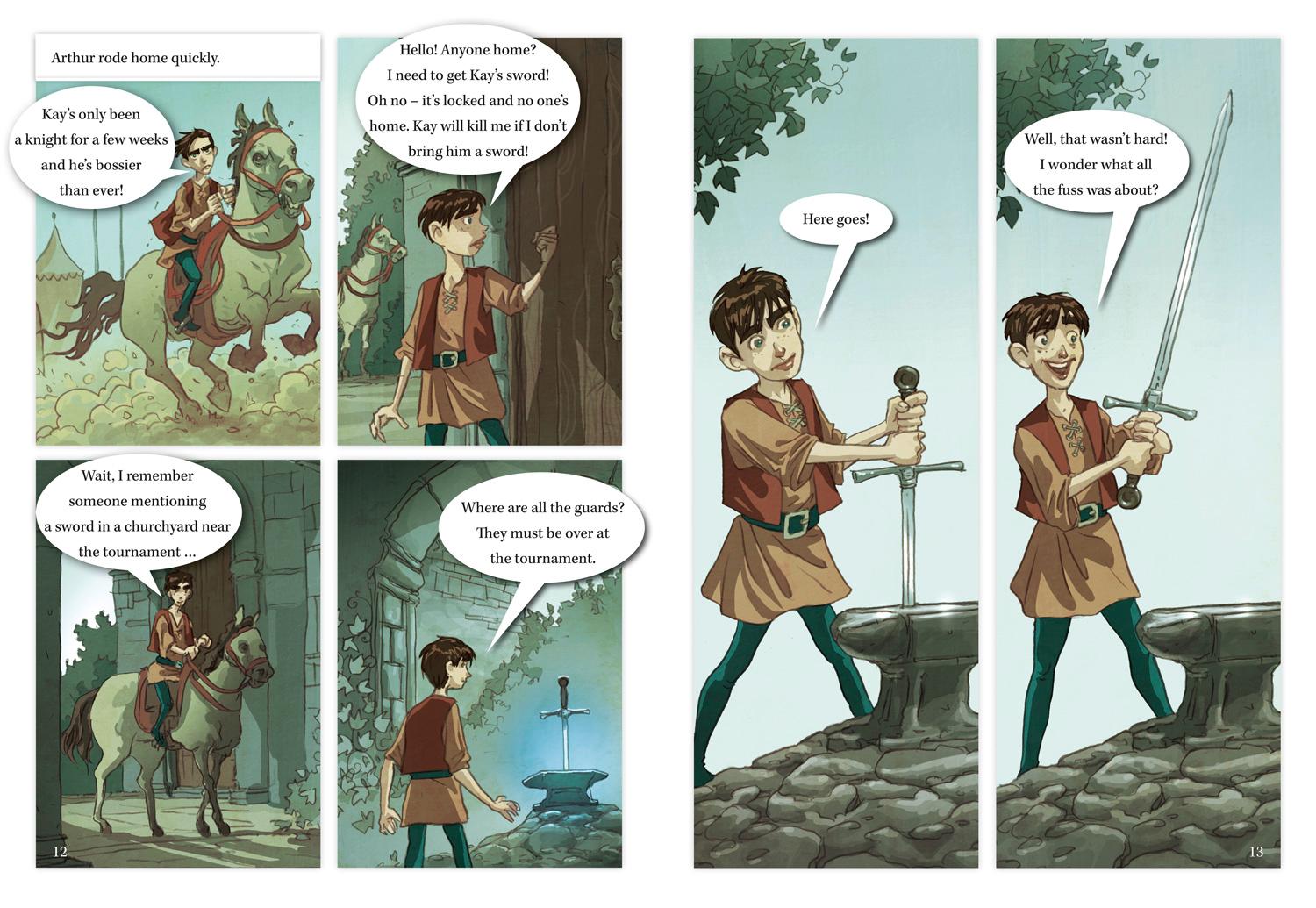 Beispielinhalt (Bild) The Sword in the Stone