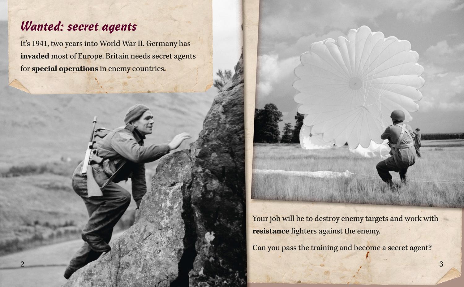 Beispielinhalt (Bild) World War II: Secret Agent