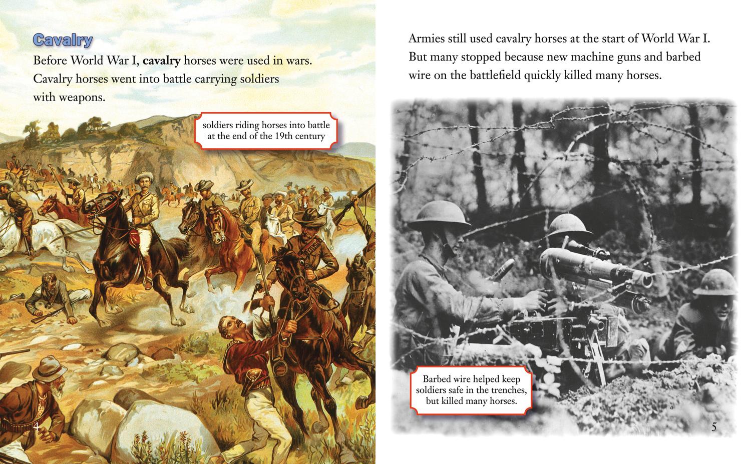 Beispielinhalt (Bild) The Last War Horses