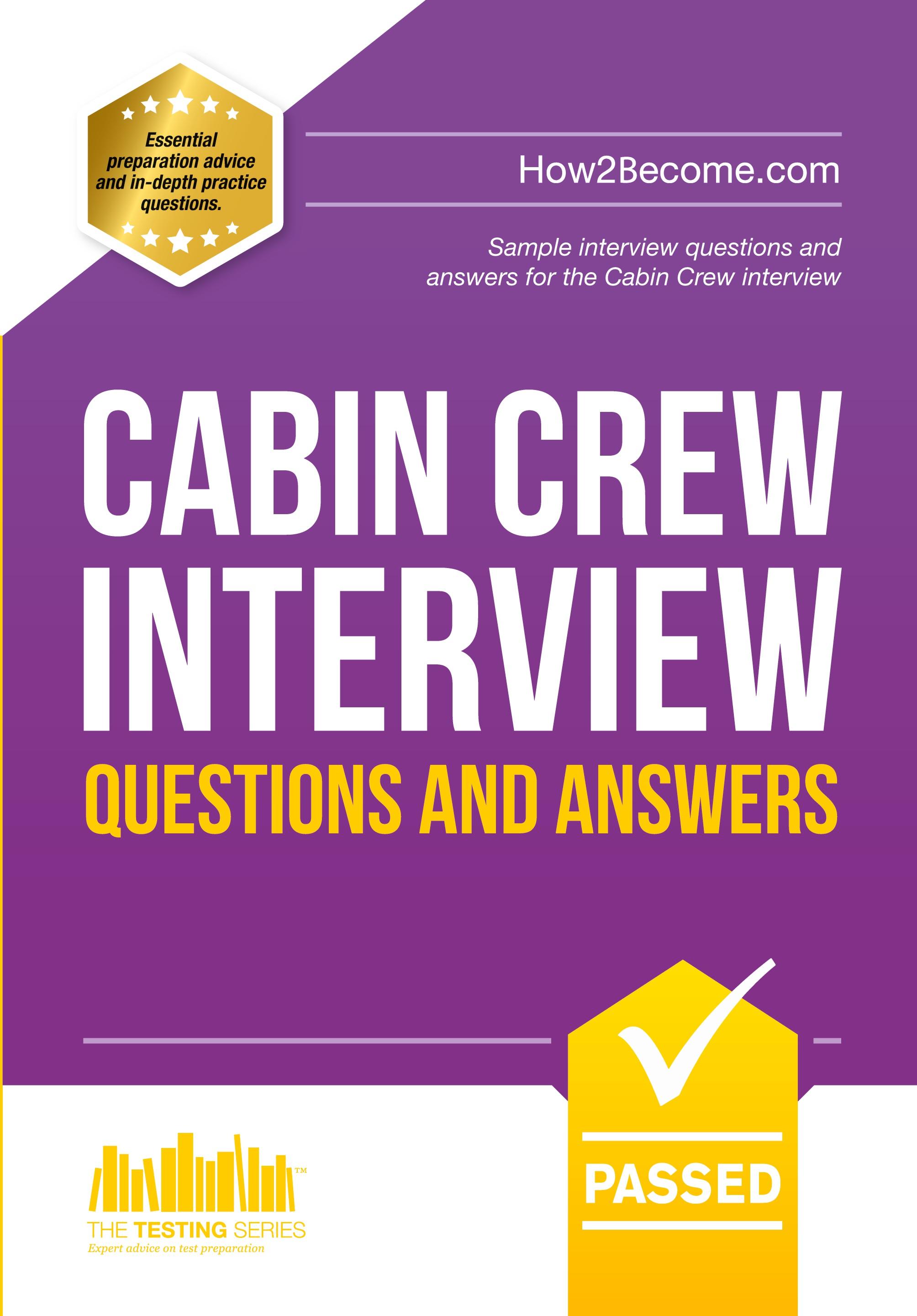 Vorderes Coverbild Cabin Crew Interview Questions and Answers