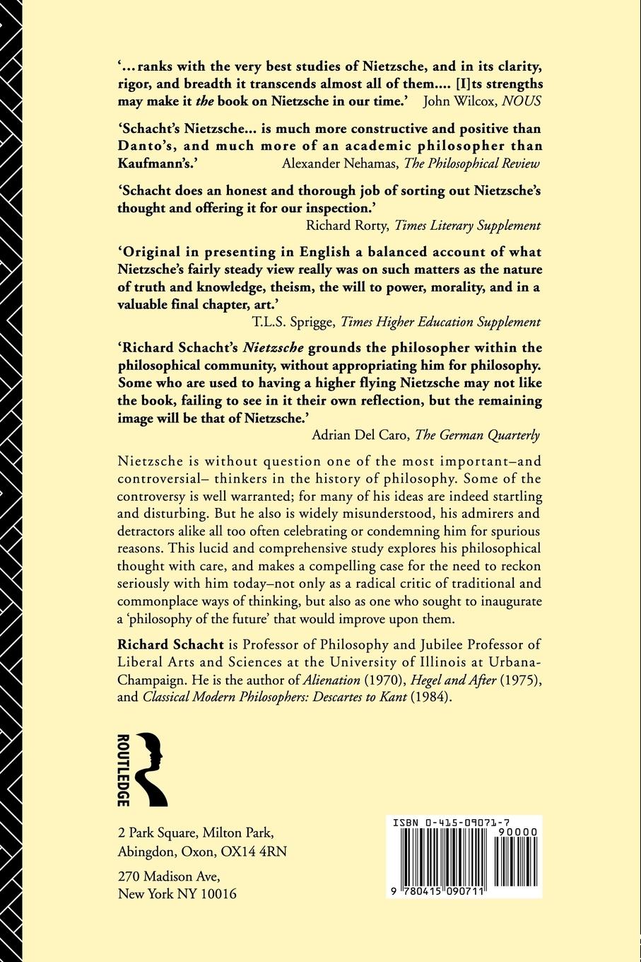 Rückseitencover Nietzsche