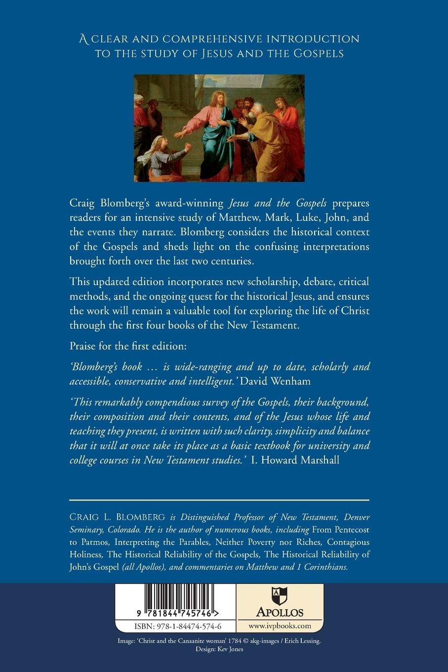 Rückseitencover Jesus and the Gospels (2nd Edition)