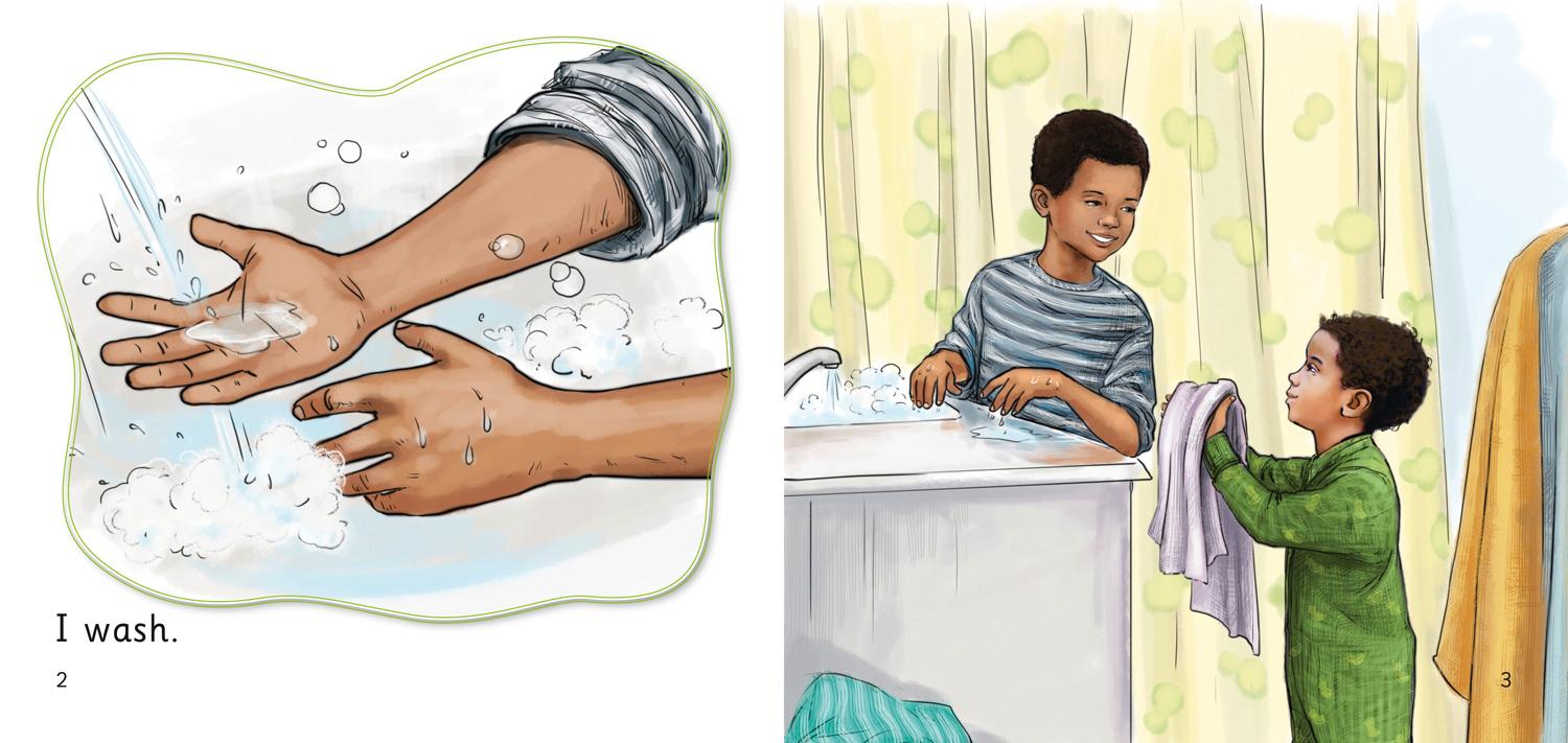 Beispielinhalt (Bild) Wash, Wash, Wash