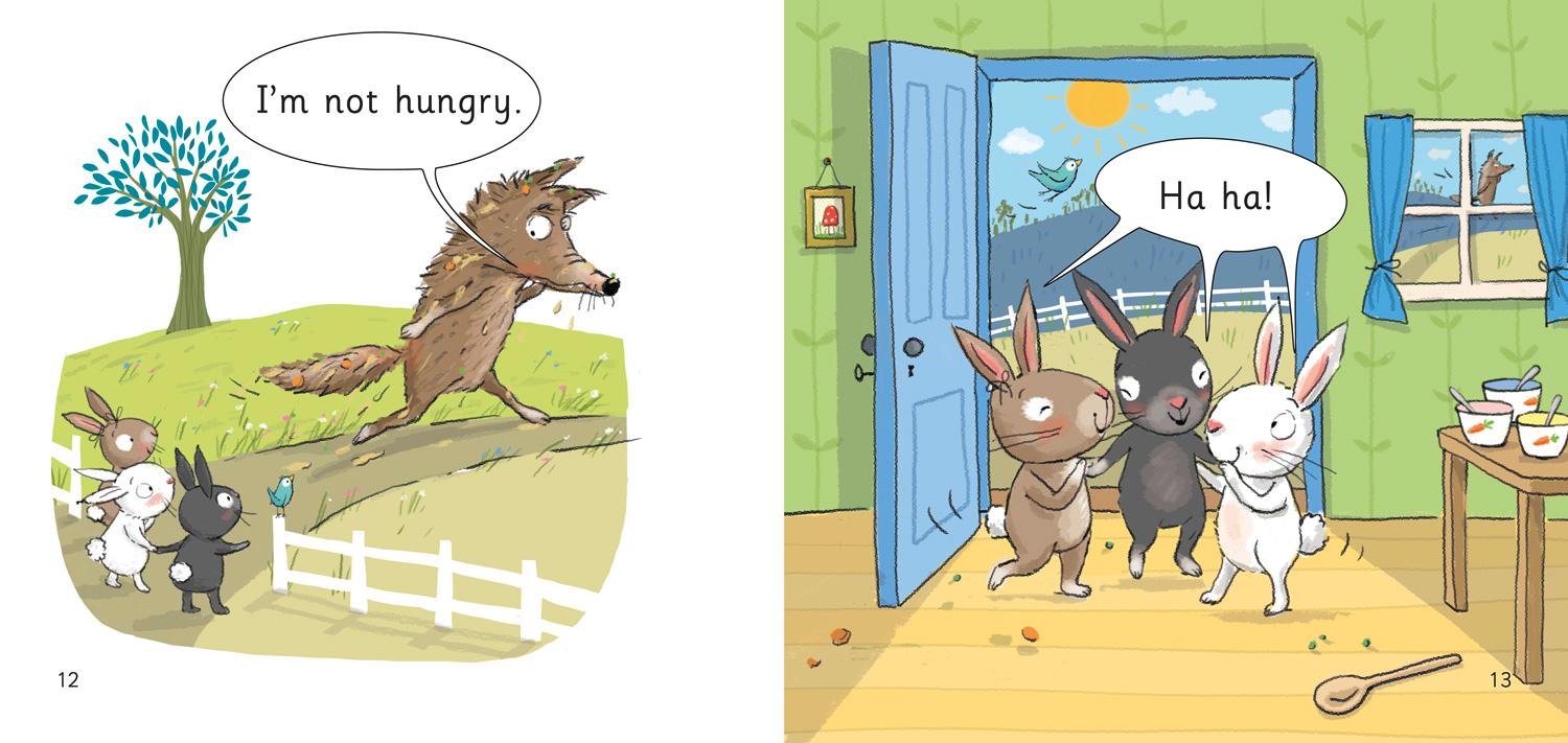 Beispielinhalt (Bild) The Three Little Rabbits