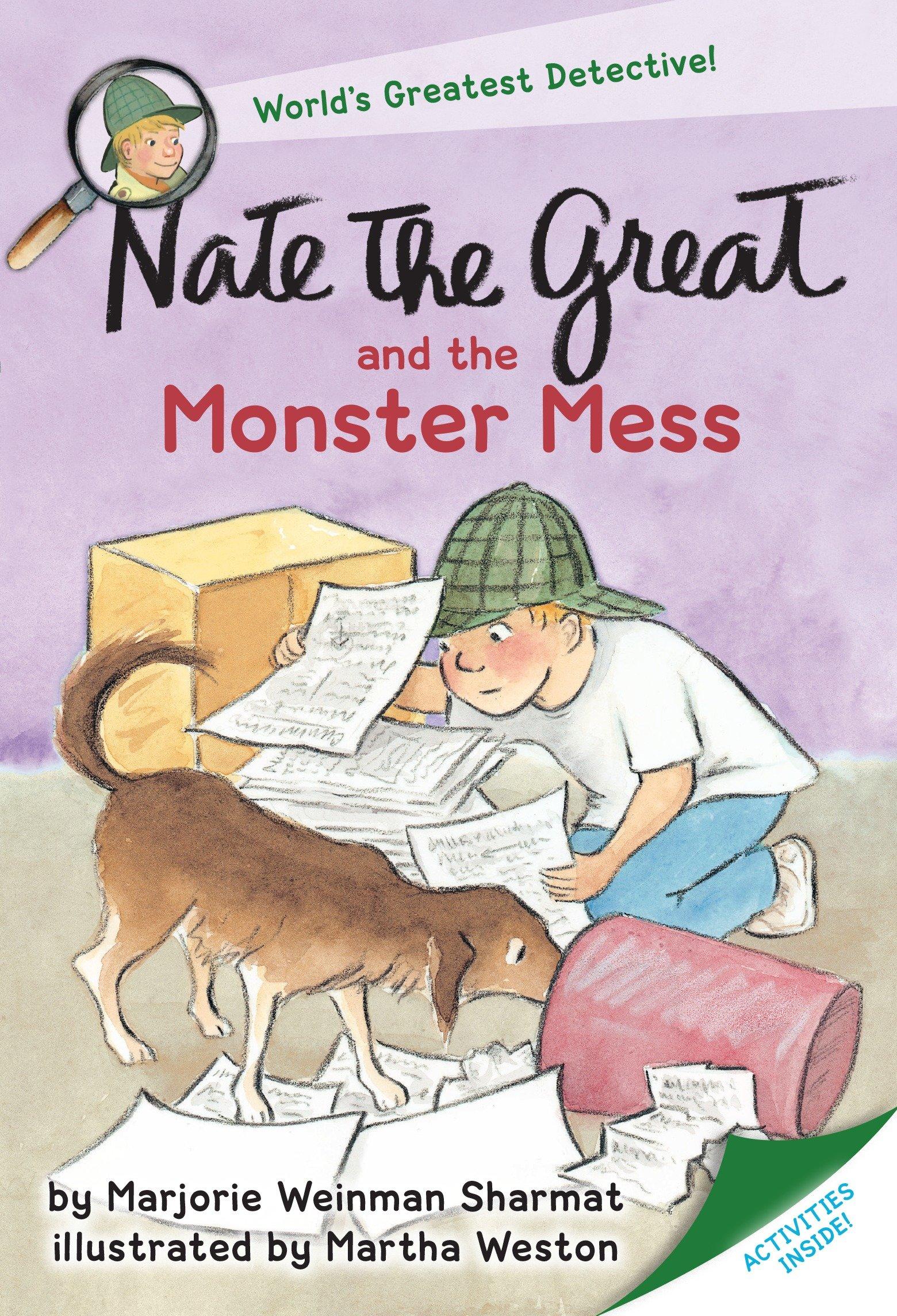Vorderes Coverbild Nate the Great and the Monster Mess
