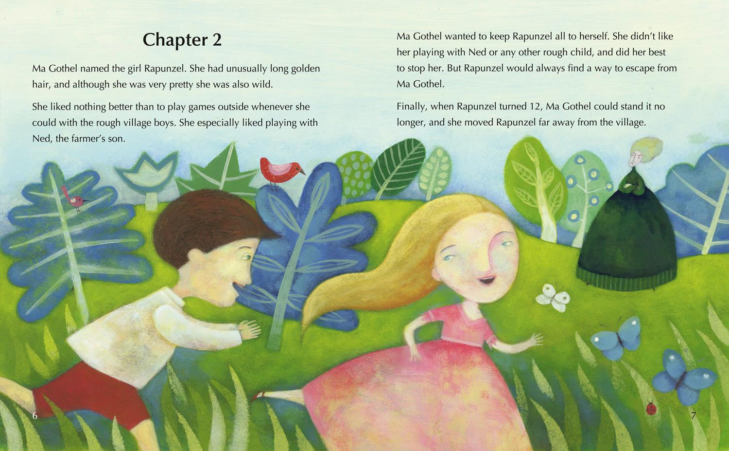 Beispielinhalt (Bild) Rapunzel