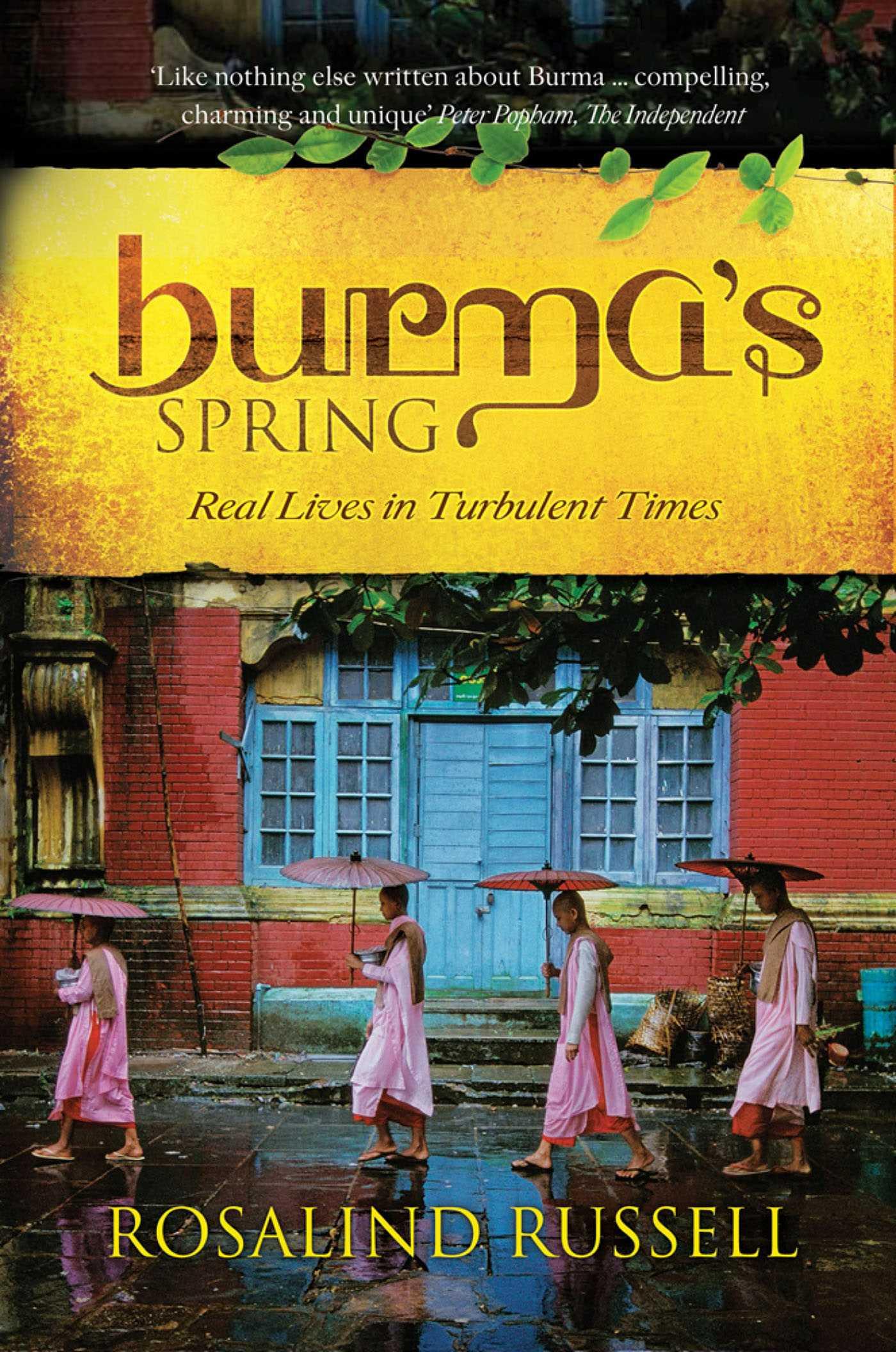 Vorderes Coverbild Burma's Spring