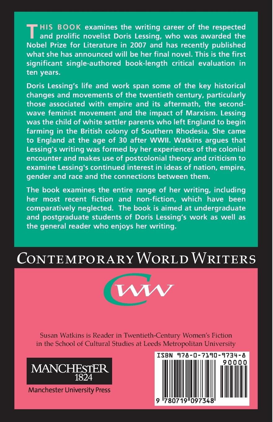 Rückseitencover Doris Lessing