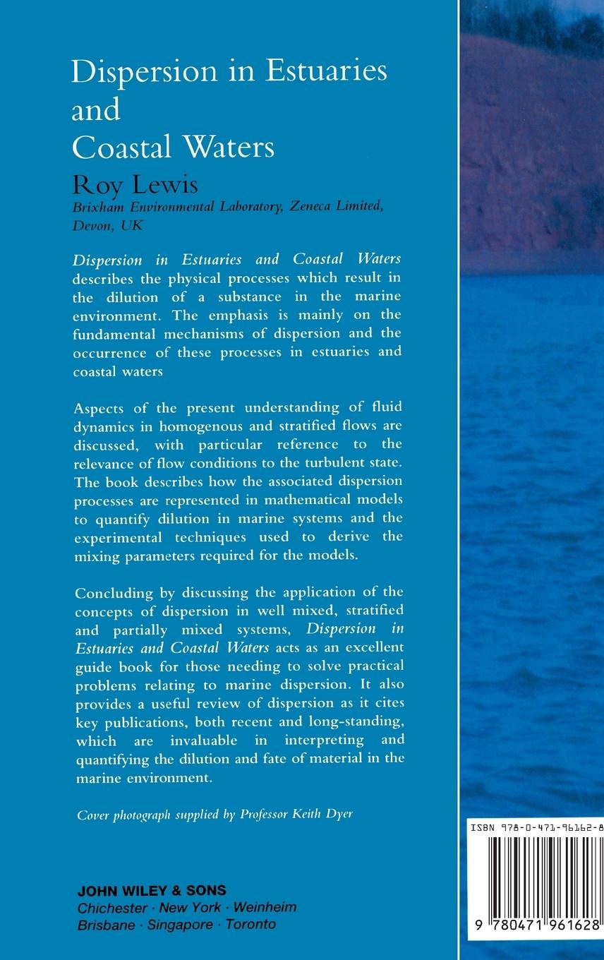 Rückseitencover Dispersion in Estuaries and Coastal Waters