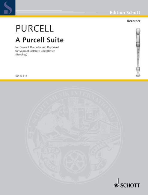 Vorderes Coverbild A Purcell Suite: Seven (7) Pieces for Descant Recorder and Keyboard